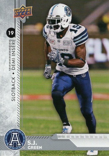 2018 UPPERDECK CFL BASE SINGLES #1--200 ***YOU PICK*** - Picture 43 of 202