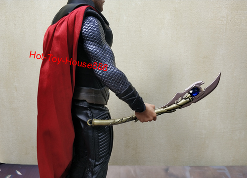 1/6 Scale Metal Loki Scepter Staff Model for 12'' Action Figure Body Custom Doll - Picture 4 of 13