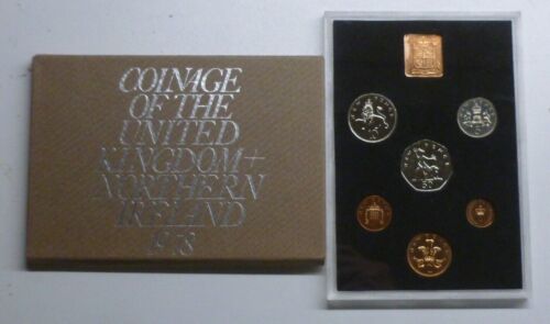 UK Official Royal Mint Proof Coin Year sets 1971 - 1982 Flat Pack type see menu - Picture 16 of 25