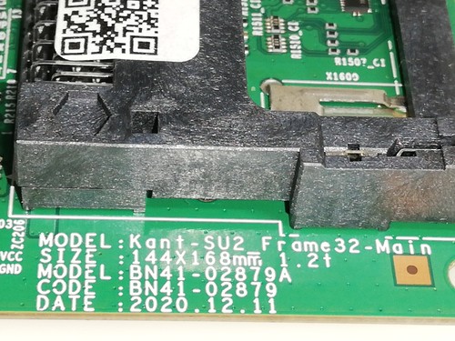 PLACA PRINCIPAL BN41-02879A / BN94-15540E PARA TV SAMSUNG QE32LS03TCU . - Imagen 16 de 17
