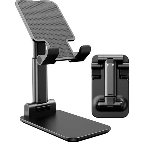Supporto Porta Cellulare Universale Regolabile, Pieghevole Da Tavolo Flessibile - Foto 3 di 5