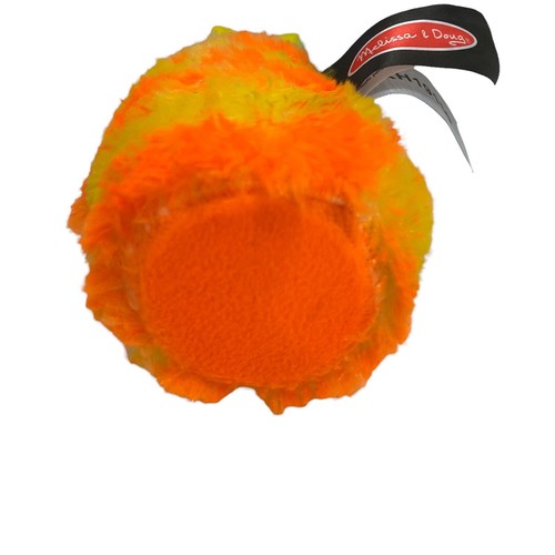 Prendedor de bolos Melissa & Doug Monster peluche juguete naranja y amarillo - Imagen 9 de 11