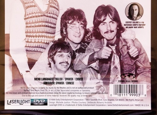 The Beatles Celebration- 1999 Delta Entertainment Laserlight DVD-New & Sealed - Imagen 4 de 4