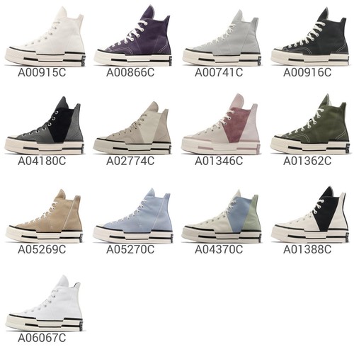 Converse Chuck 70 Plus 1970 Fundational Lona Negro Gris Blanco Púrpura Elige 1 - Imagen 1 de 3