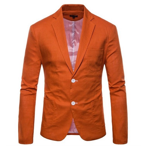 Herren formelle Business Blazer Jacke Hochzeit Party ein Knopf Smart Anzug Mantel Oberteile - Bild 10 von 41