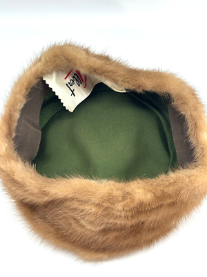 Vintage Howard Albert New York Mink Hat Vintage Howard Albert New York Lady main image 4