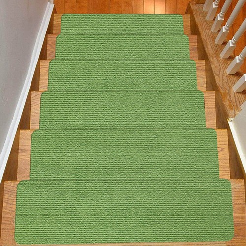 Indoor Stair Tread Carpet Mats Step Staircase Non Slip Mat Protection Cover Pad - Bild 6 von 18