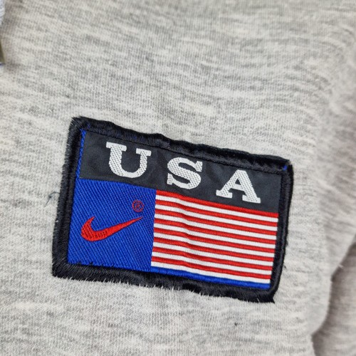 Vintage Nike Men's Jacket XXL Red/Grey/Navy Reversible Hooded Borussia Dortmund - Picture 12 of 15