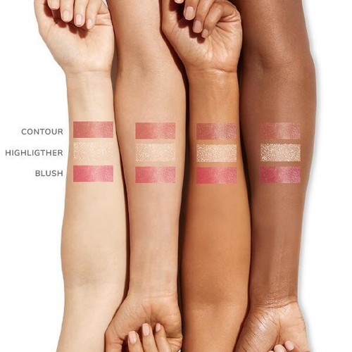 Farmasi 3in1 Face Palette Bronzer Highlighter Blush #" - Bild 2 von 3