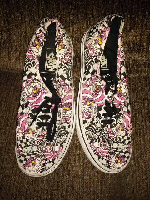 alice in wonderland vans size 8