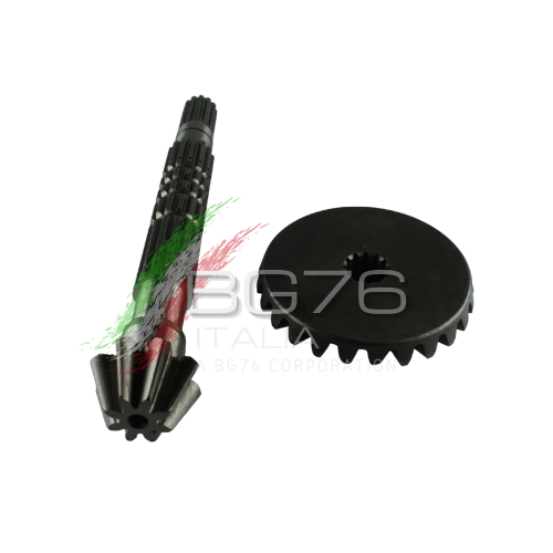 COPPIA CONICA SUPERIORE ad. MOTOCOLTIVATORE FERRARI 34 EUROSYSTEM 102 DENTI 8 25 - Foto 2 di 3