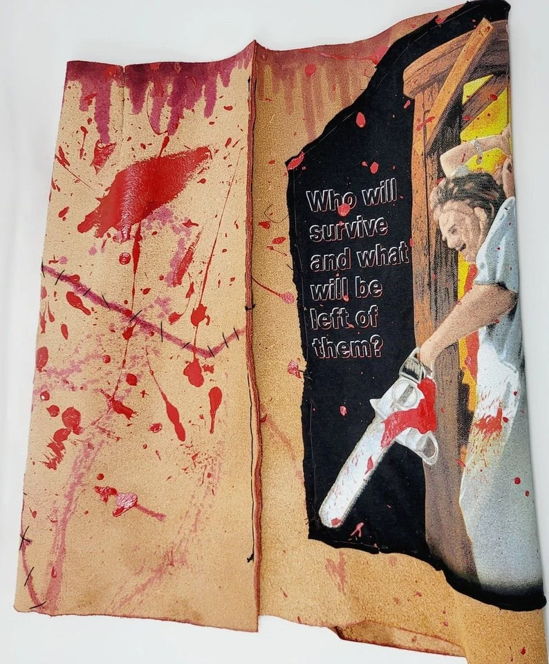 Sexy Minifalda de Cuero Masacre con Motosierra Texas Disfraz de Halloween Hecha a Medida Foto 4 de 4