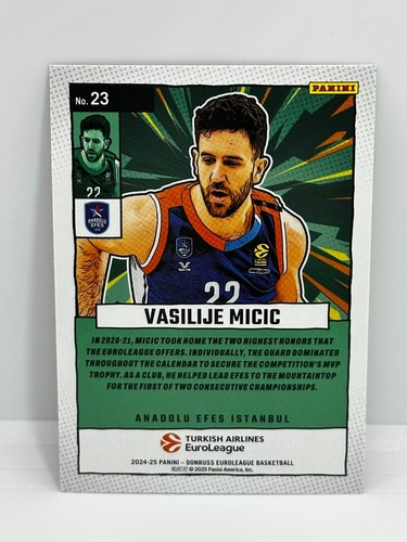 2024-25 Panini Donruss Euroliga ELIGE TU INSERTO E INSERTA PRUEBA DE PRENSA - Imagen 65 de 262