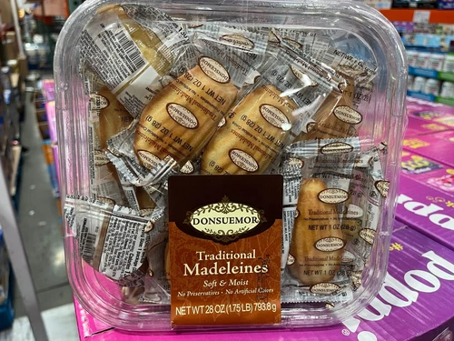 Donsuemor Traditional Madeleines - 28 Individually Wrapped - 28 Oz