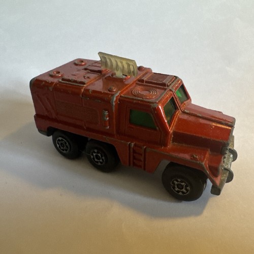 Vintage Matchbox Rolamatics No 16 Badger Van - 1973 Antenna Rotates When Moving - Picture 4 of 6
