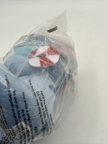 Juguete de peluche navideño Disney Stitch (marca nuevo en stock con etiqueta en bolsa original - Imagen 12 de 13