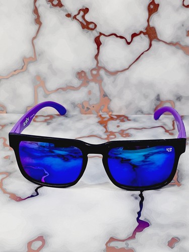 Spy+ Ken Block Street Racers -Mens Sunglasses - 2 Pack- Space Race/Purple Tiger - Picture 4 of 9