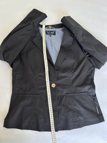 Curvy Mode Schwarzer Blazer Marke ARMANI JEANS Gr. 50 - Bild 9 von 10