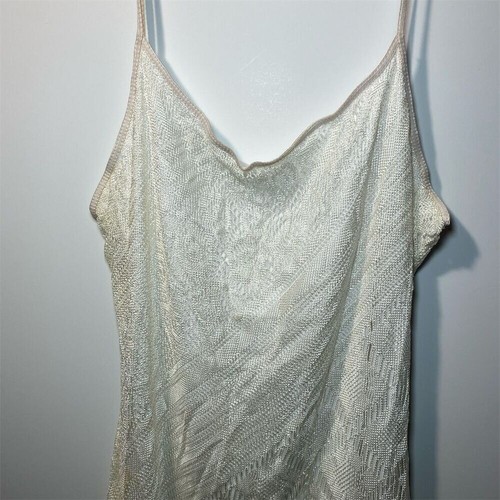 Mango Women's White Lace Fringe Mini Dress Standard Size L Party Cocktail - Picture 2 of 7
