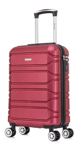 55x35x20 EasyJet Ryanair Suitcase Hard Shell Travel Lightweight 4 Wheels Cabin - Picture 44 of 69