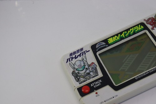 Bandai LSI Game Patlabor Go on! Ingram Made in Japan 1990 Great Condition - Picture 12 of 19