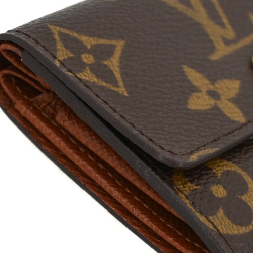 Louis Vuitton Monogram Porte Monnaie Plat Coin Case Wallet M61930 MI1011 XX31375 - Picture 3 of 7