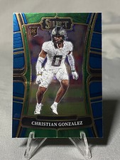 2023 Panini Select Draft Picks - Blue #15 Christian Gonzalez (RC)