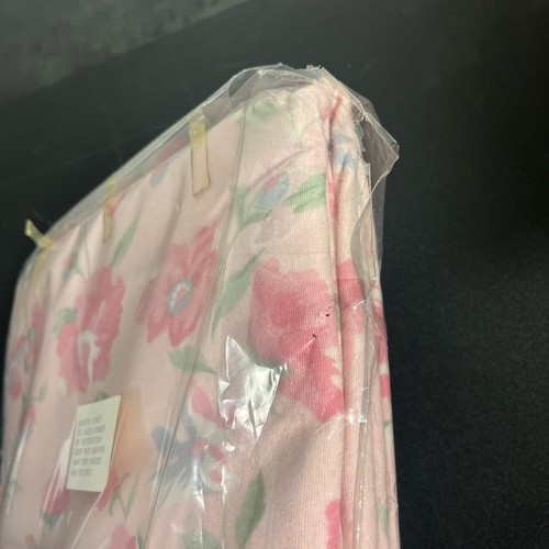 Co Op Comforter Collection Vintage Floral Flanelette Flat Sheet Single Bed NEW - Picture 6 of 7