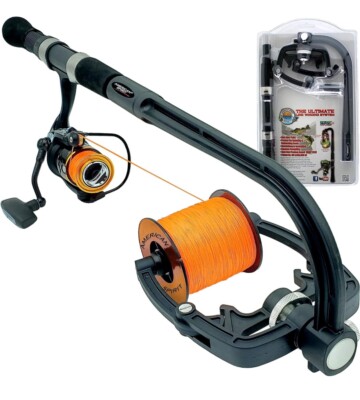 American Spirit Fishing Line Spooler, No Line Twist, Portable Line Winding 