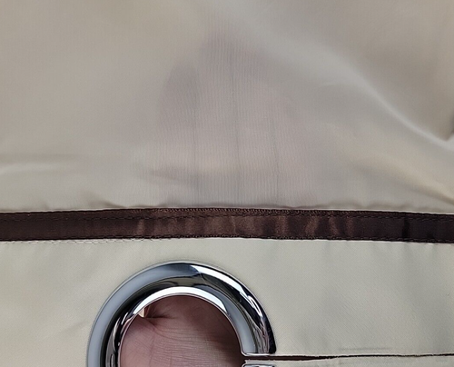 1 DOZEN Shower Curtains Hook Free w/ Snap-in Liner Protect360° Sand/Brown - Picture 10 of 24