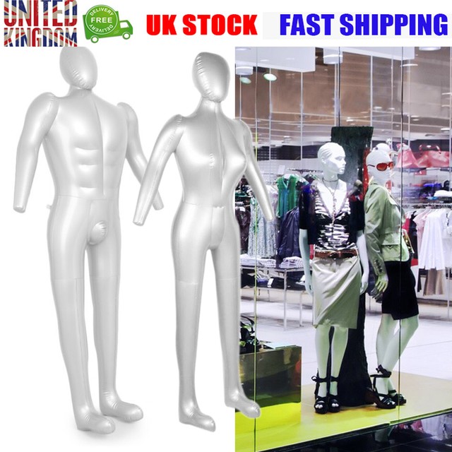 Male Female Whole Body Inflatable Dummy Torso Mannequin Clothes Display Model Male Female Whole Body Inflatable Dummy Torso Mannequin Clothes Display Model