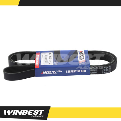 #ad EPDM Serpentine Belt for Cadillac Jeep Liberty Wrangler Subaru Impreza 6PK2155 $15.50