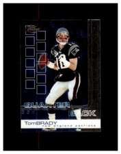 2002 Topps Finest Tom Brady "2nd year"  #50 1ST FINEST CARD