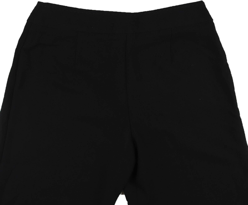 M&S Womens Marks and Spencer Black Wide Trousers Size 12 Short Petite zz - Picture 5 of 7