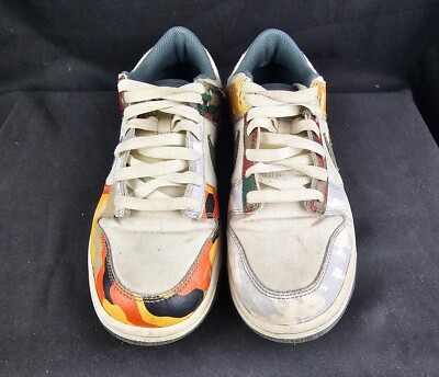 Nike Dunk Low GS SE Multi-Camo Sail Green DB1909-100 Youth