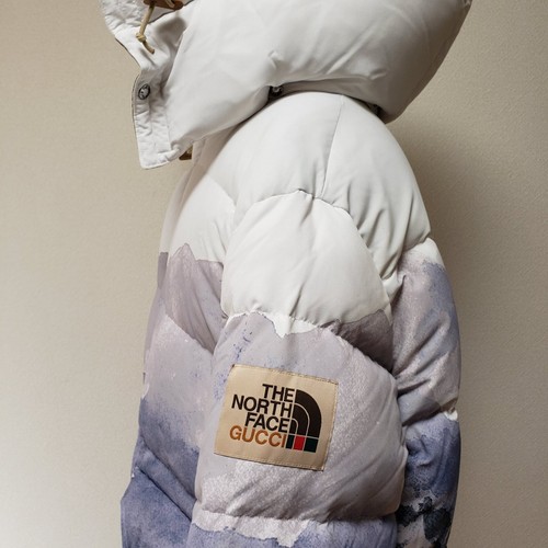 Authentic GUCCI X THE NORTH FACE Forest Print Down Jacket XXL - Picture 12 of 24