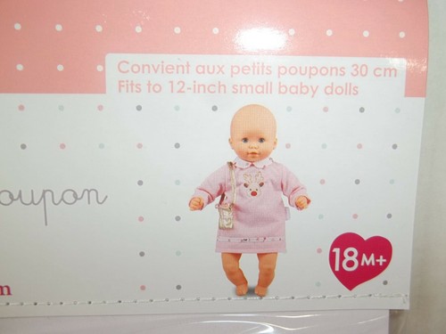 NUEVO VESTIDO COROLLE HAPPY RENEER ROPA SE ADAPTA A MUÑECAS BEBÉ DE 12 PULGADAS FPP43-0 - Imagen 3 de 11