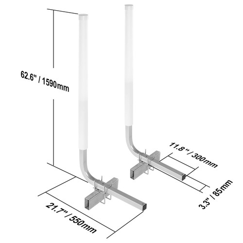 Adjustable Boat Trailer Guide with Galvanized Rust Protection for Easy Loading - Picture 11 of 16