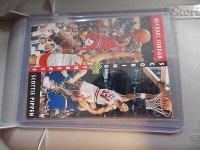 NBAカード MICHAEL JORDAN×SCOTTIE PIPPEN Michael Jordan & Scottie Pippen 1991-1992 Skybox #462 Card