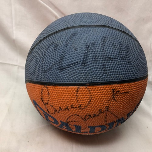 Cleveland Cavs Mini Basketball Signed by Brad Daugherty 1990's - Picture 2 of 11