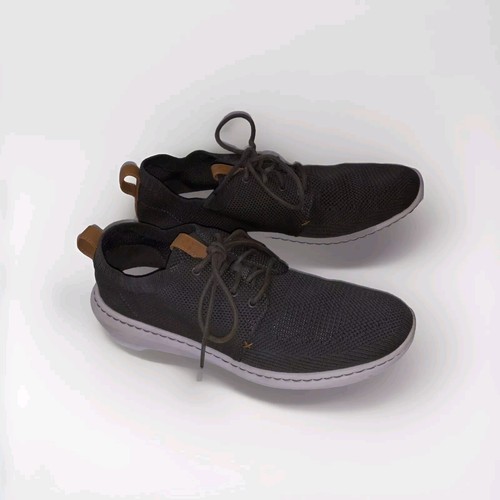 Scarpe casual Clarks Cloudsteppers da uomo taglia 9M in tessuto verde - Foto 4 di 8