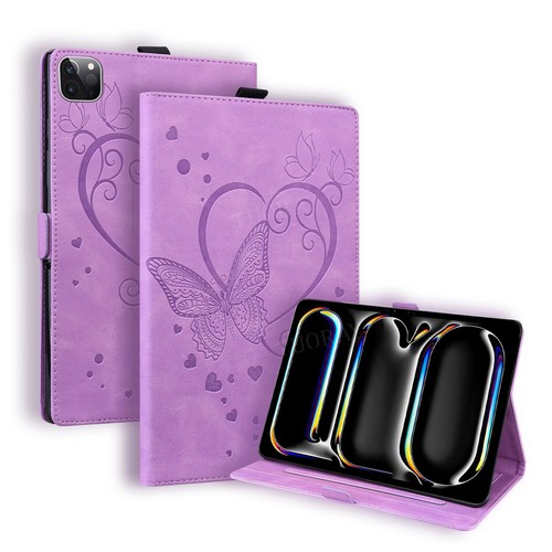 For 2024 iPad Air 11" 13" / Pro 11" 13" 5/6/7/8/9/10th Tablet Leather Case Cover - Picture 2 of 77