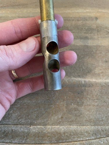 Genuine Part Yamaha YTR-2320 Trumpet Complete #1 Valve Button Casing Stem Caps + - Picture 3 of 7
