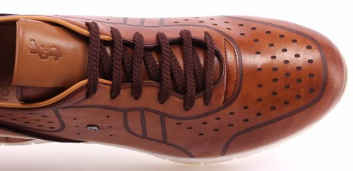 Brown Nocciola Sneakers Hommes Roberto Serpentini Confort Pelle Light Chaussures SX10tS