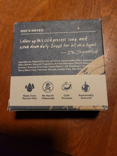 Dr. Squatch Soap Men's Natural Soap - LIMITED EDITION SALE! 1 Bar 5oz - Picture 35 of 110