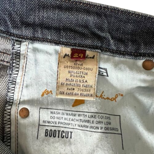 7 For All Mankind Womens Bootcut Jeans Size 29 Blue - Picture 2 of 9