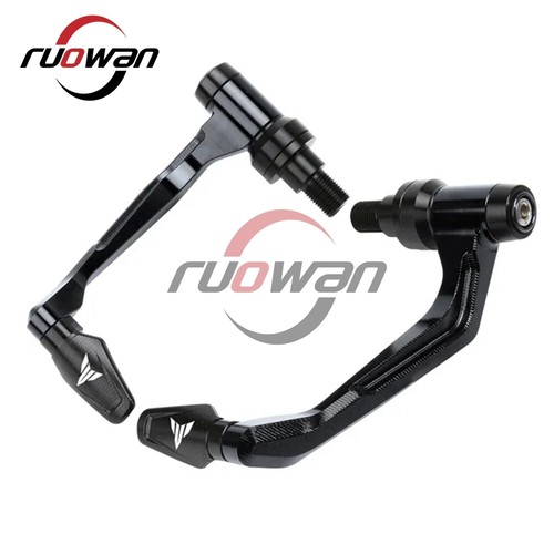 Handlebar Grips Brake Clutch Levers Guard Protector For Yamaha MT-07 MT-09 MT-03 - Foto 12 di 19