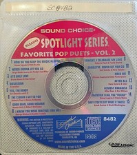 SC8482 POP DUETS SOUND CHOICE KARAOKE CDG LOT SC