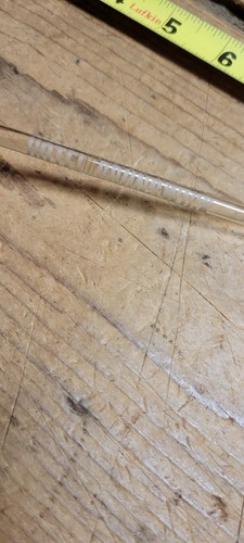 Vintage Hotel Brunswick Lancaster PA & Reading Democrat Club Glass Swizzle Stick - Picture 7 of 16