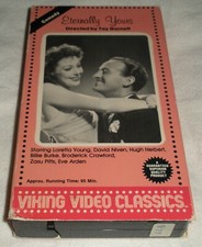 Eternally Yours VHS David Niven Loretta Young Broderick Crawford Zasu Pitts